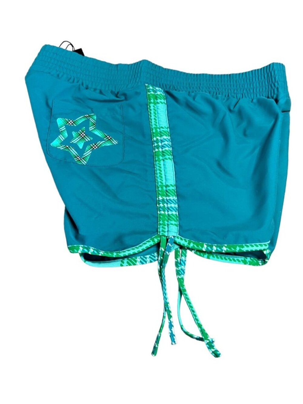 K1X Womens Shorty Piped Up Shorts S Elastic Waist Lightweight & Comfortable - Picture 4 of 7
